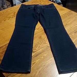 GAP JEANS Womens 33 / 29 BLUE Dark Preowned Denim BOOTCUT BOOT CUT Used